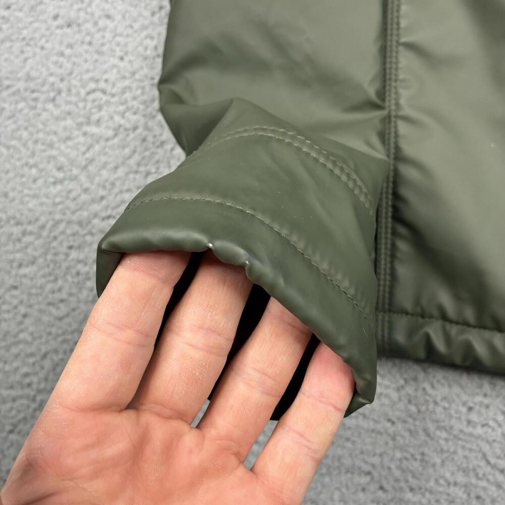 Superdry Green Toggle Duffle Jacket Women's Small Hooded Lined Utility Coat - Picture 10 of 15